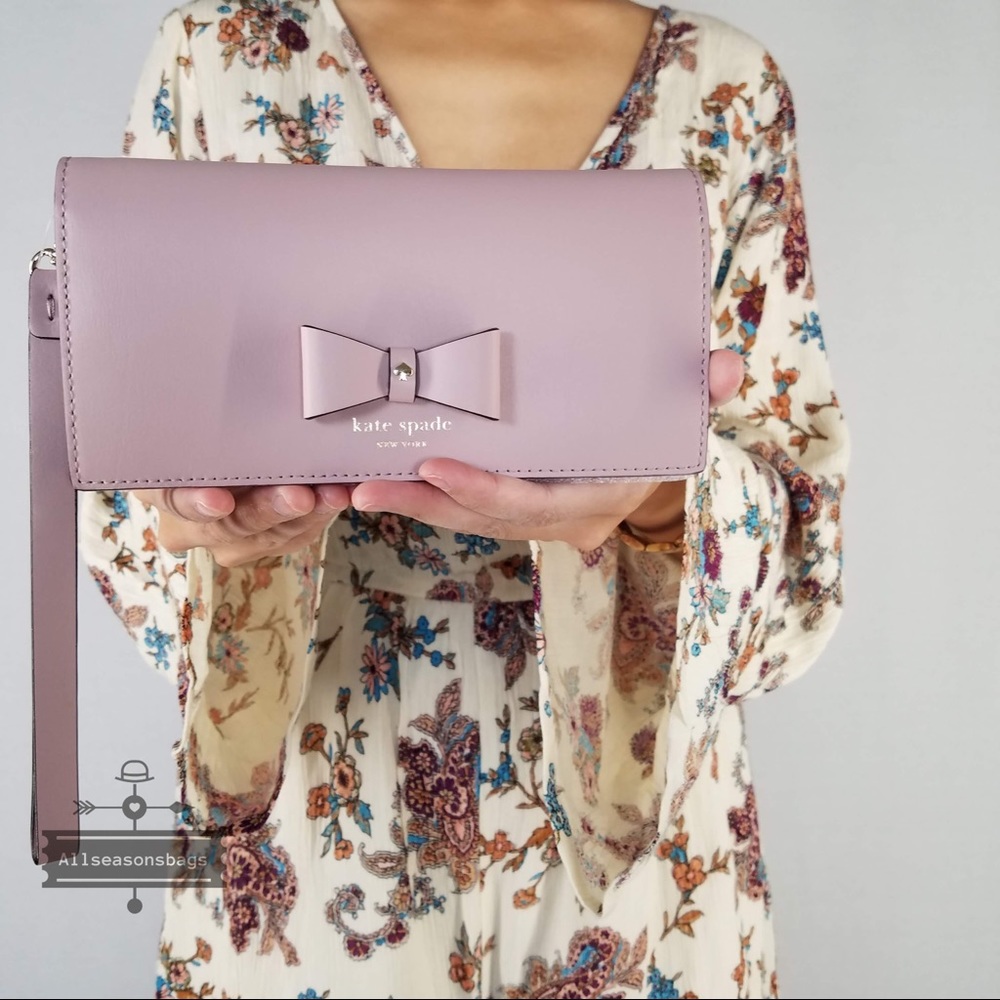 Kate spade Linney Baldwin Street Dusty Pink Wallet - Picture 6 of 7